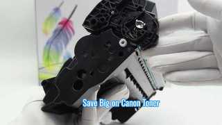 Canon CRG 070H トナー カートリッジのレビューと取り付け