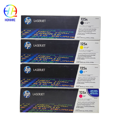 HP カラーレーザージェット CP1215 CP1515n CP1518ni MFP CM1312用の2200ページ出力を持つオリジナルCMYKレーザートナーカートリッジ