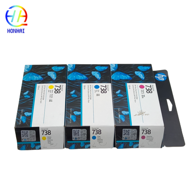オリジナル新 HP 738 DesignJet インクカートリッジ 498N7A 498N6A 498N5A 498P2A T850 T950
